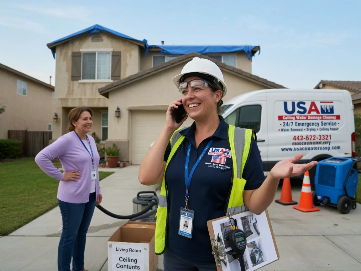 Ceiling Water Damage Restoration Stonefort, IL FAQs